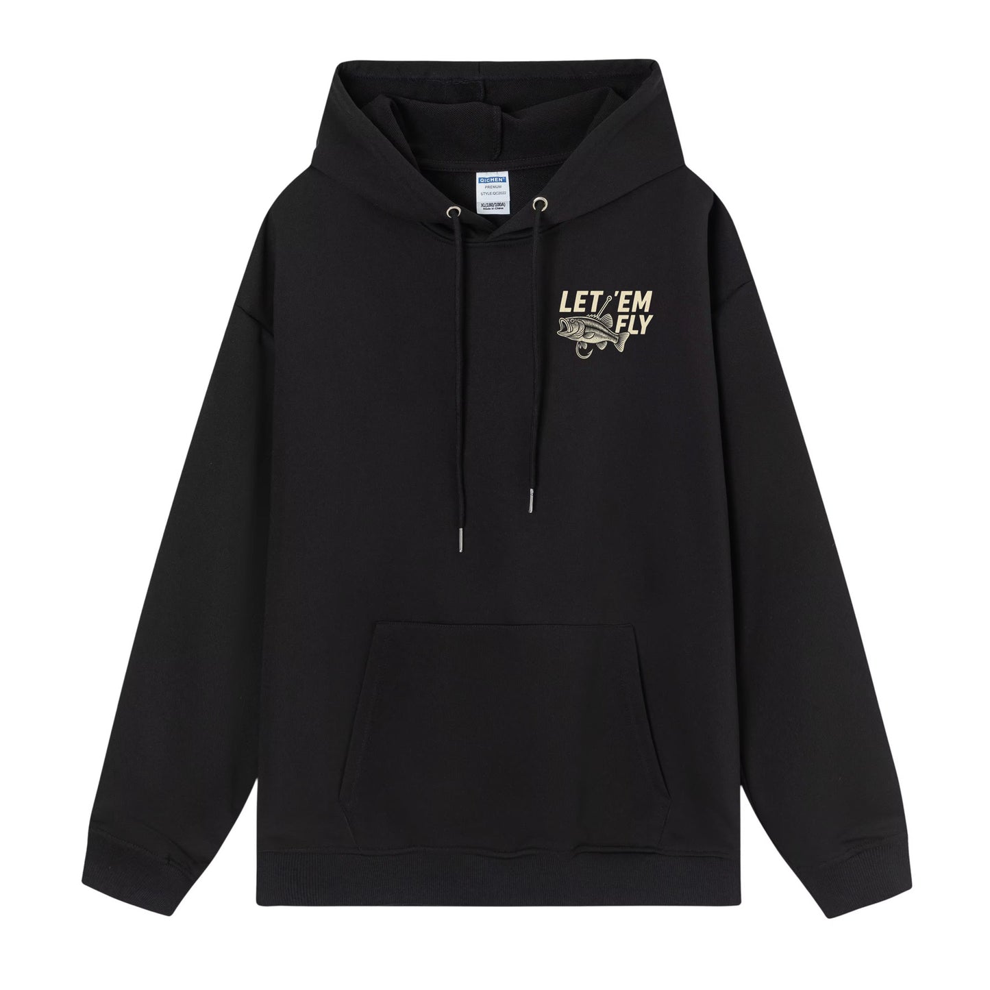 Let 'Em Fly | "I Just Be Fishing" Pull Over Hoodie