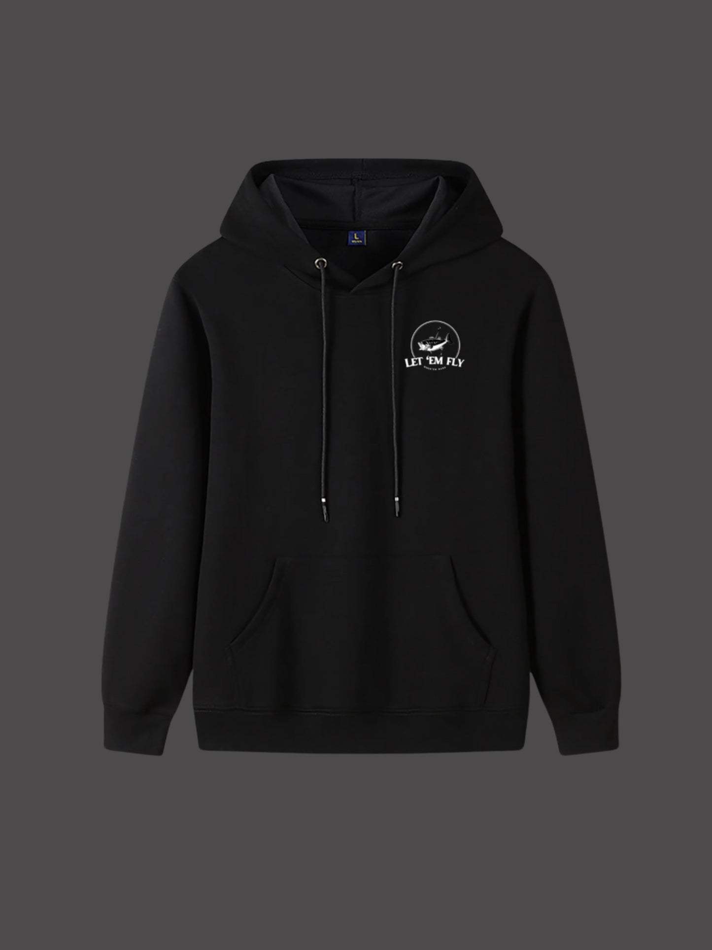 Let 'Em Fly | "I Just Be Fishing" Pull Over Hoodie