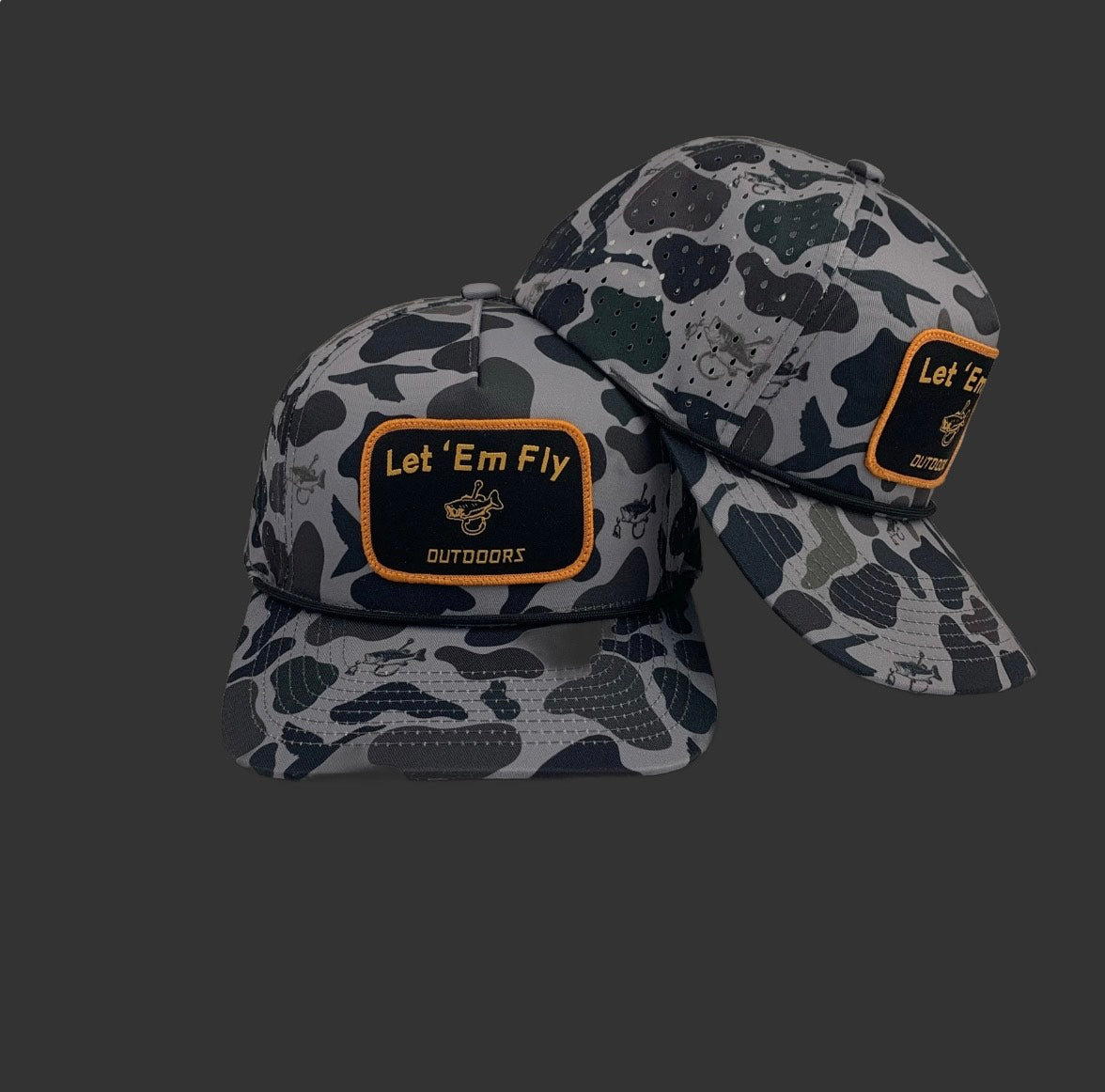 Let 'Em Fly - Stealth Camo Trucker Hat